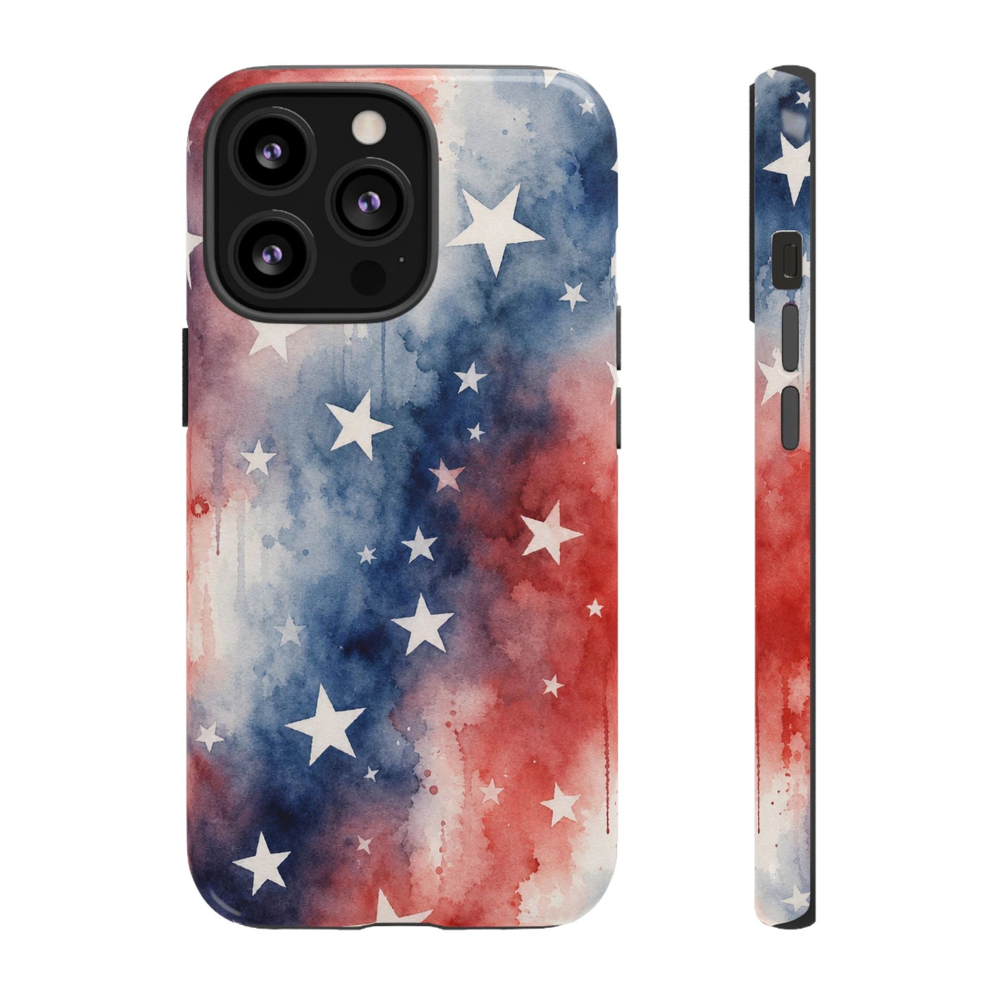Patriotic Watercolor Tough Case