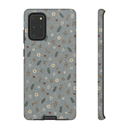 Antler Daisies Snow Tough Case