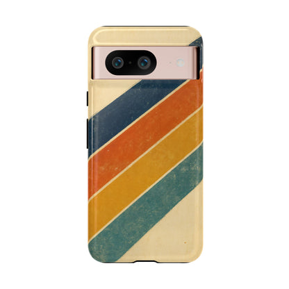 Retro Sunset Stripes Tough Case