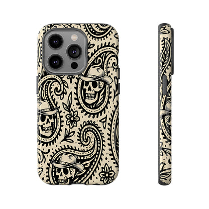Cowboy Skull Paisley Tough Case
