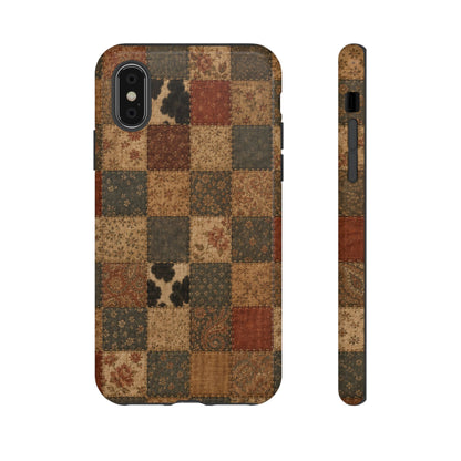 Rustic Patchwork Tough Case