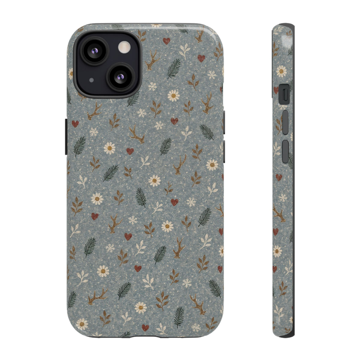 Antler Daisies Snow Tough Case
