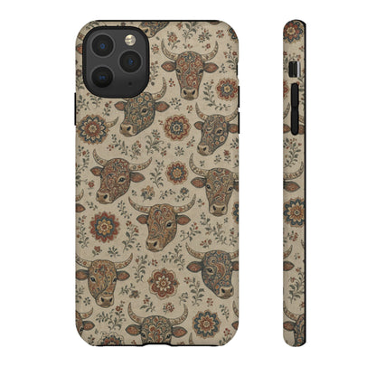 Folk Longhorn Tough Case
