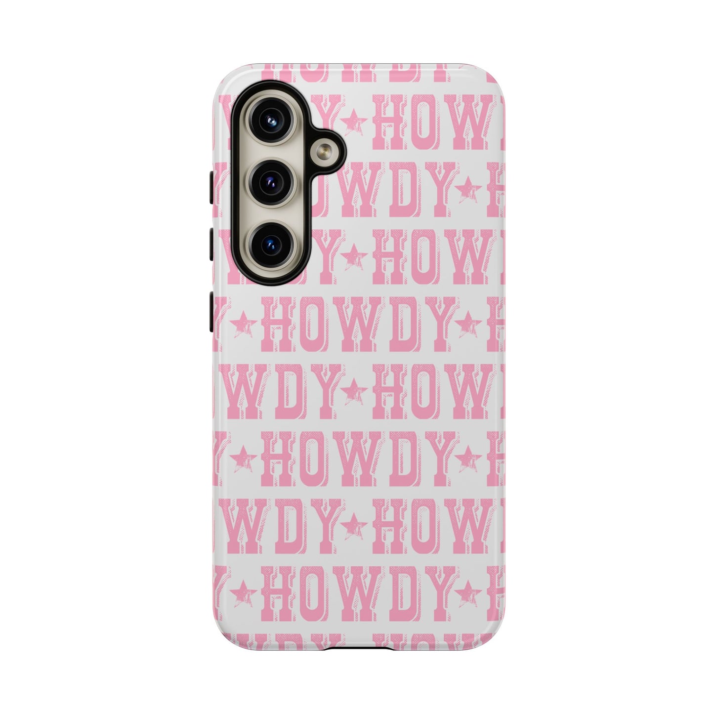 Pink Howdy Tough Case
