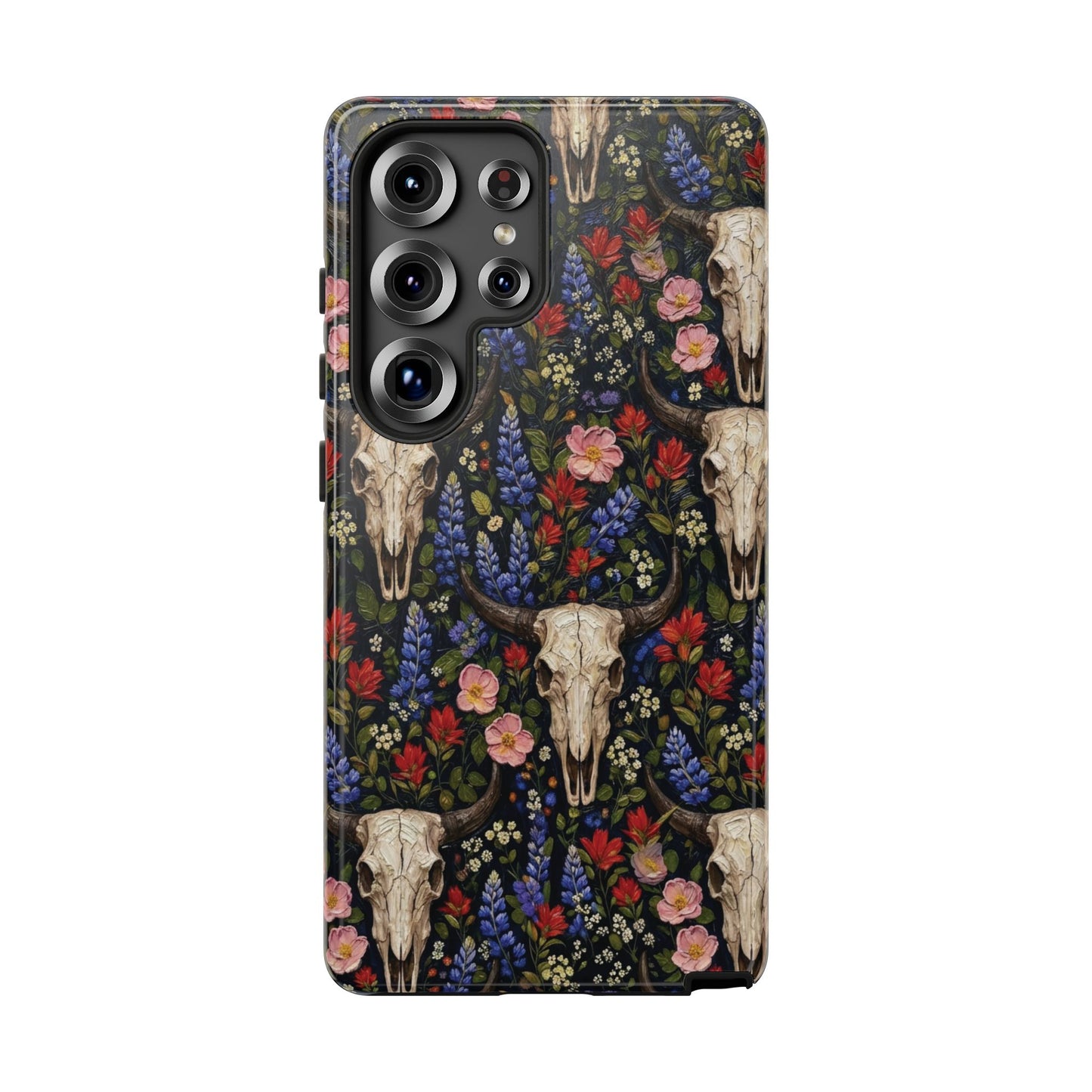 Floral Skull Tough Case