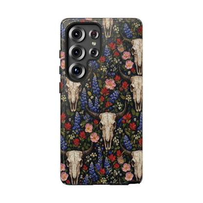 Floral Skull Tough Case