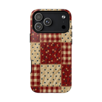 Gingham Stars Magnetic Case