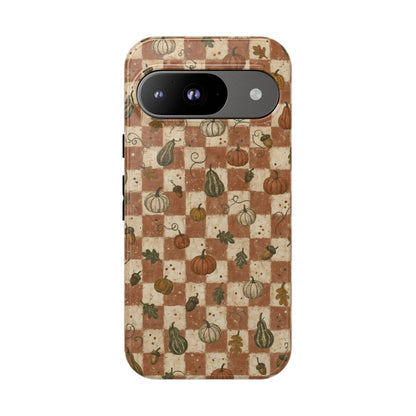 Pumpkin Checker Tough Case