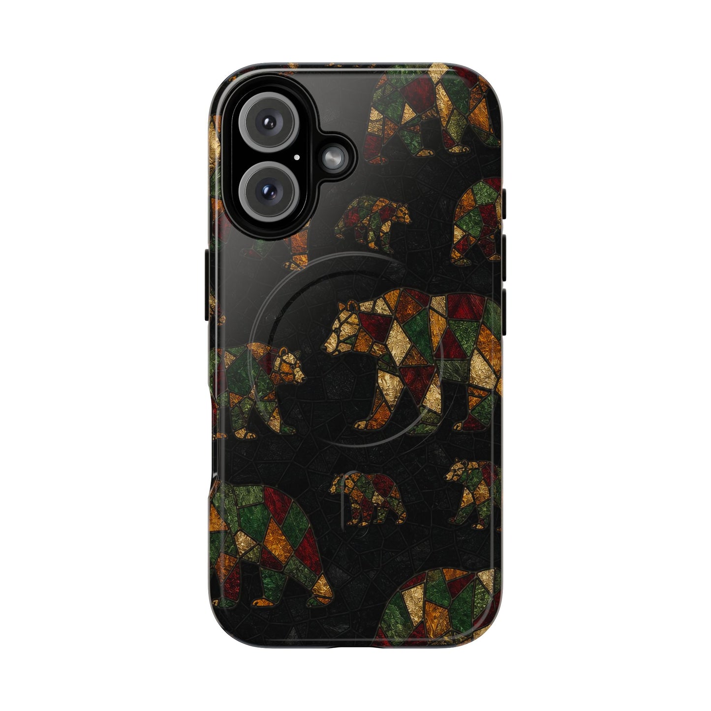 Stained Bear Magnetic Case