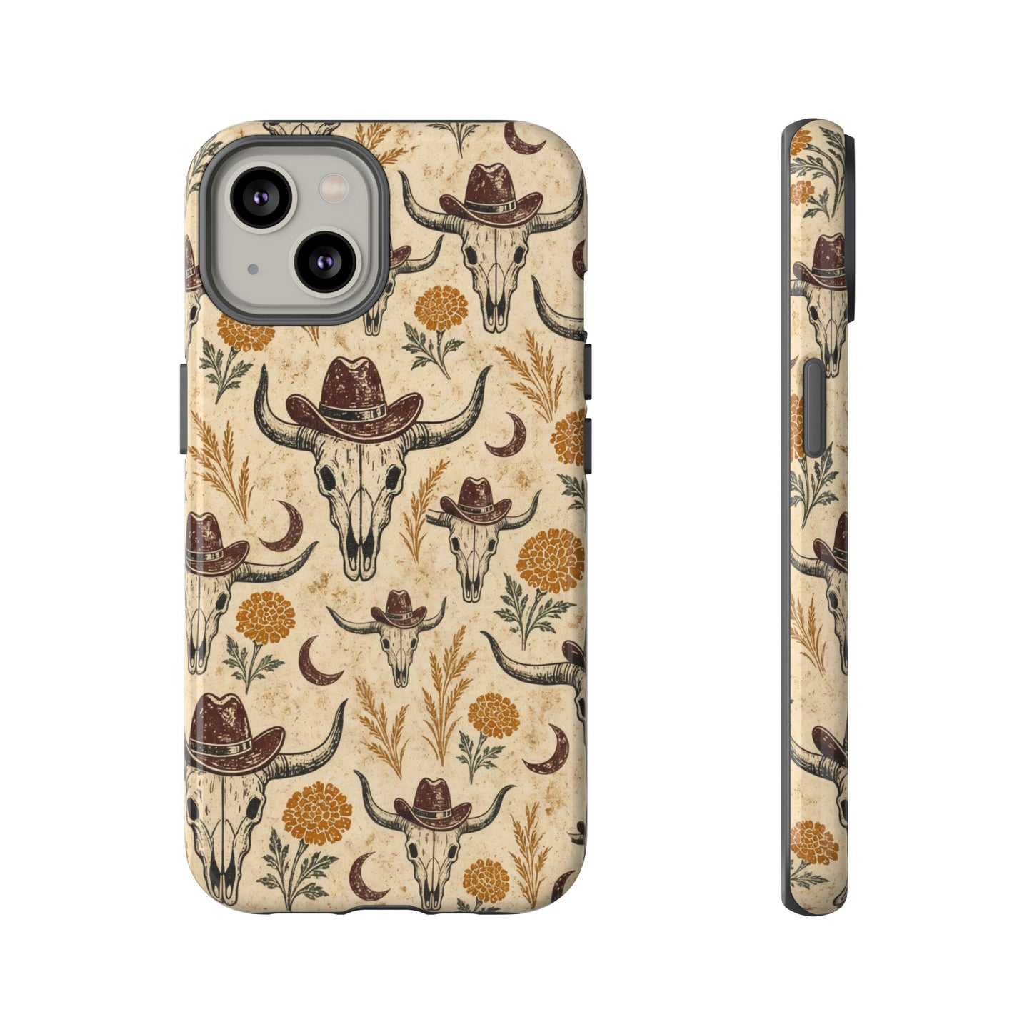 Marigold Skull Tough Case