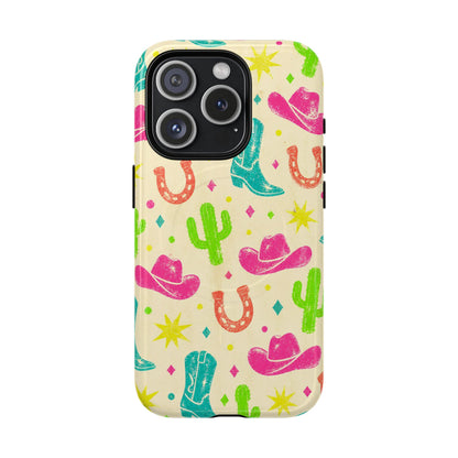 Neon Stamp Magnetic Case