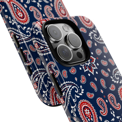 Patriotic Paisley Tough Case