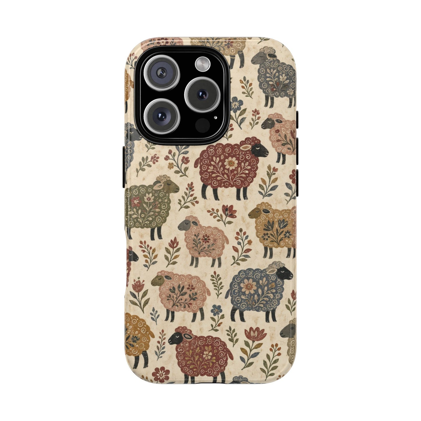 Folk Sheep Tough Case