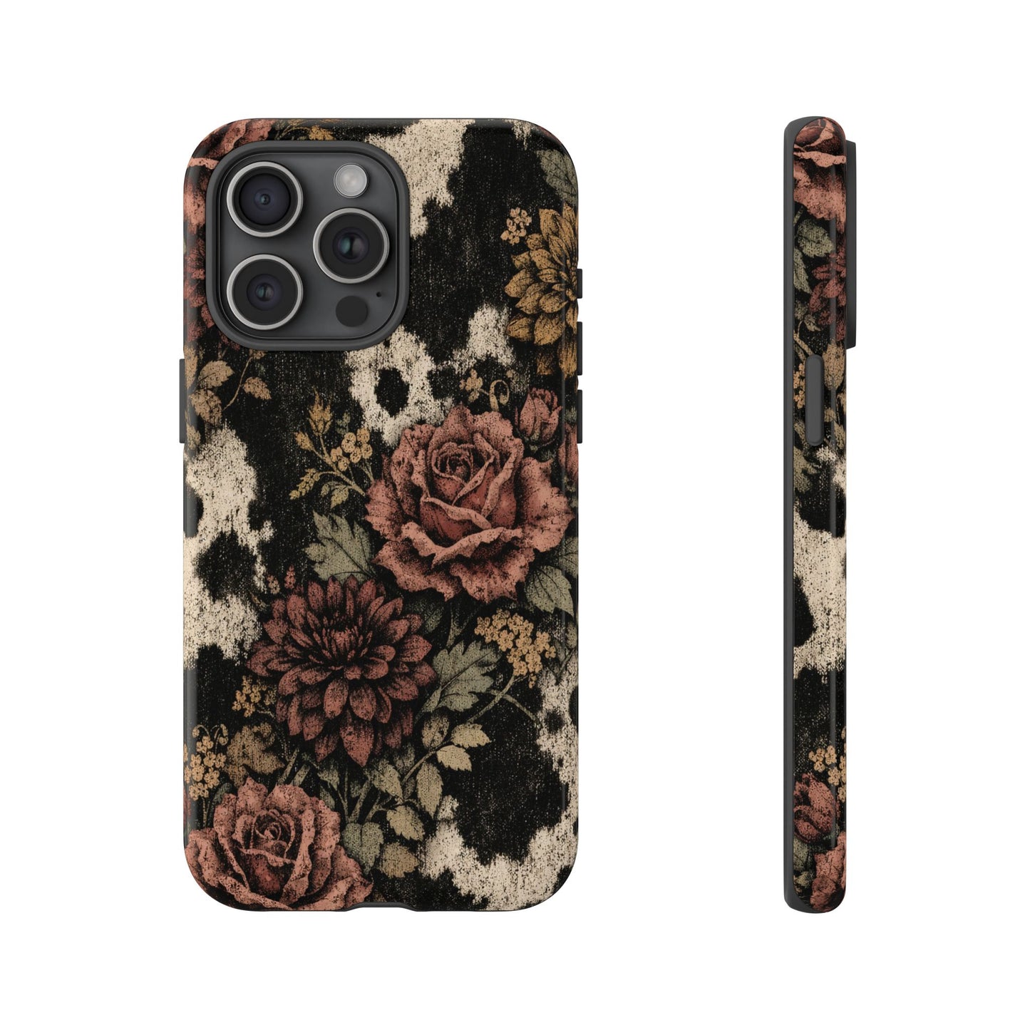 Cowhide Bloom Tough Case
