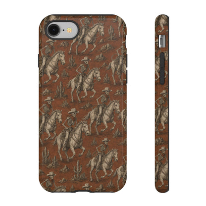 Skeleton Cowboy Ride Tough Case
