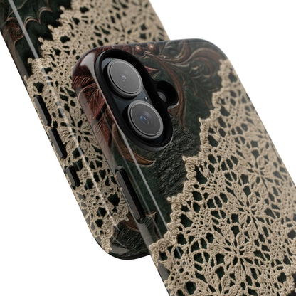 Poinsettia Lace Tough Case