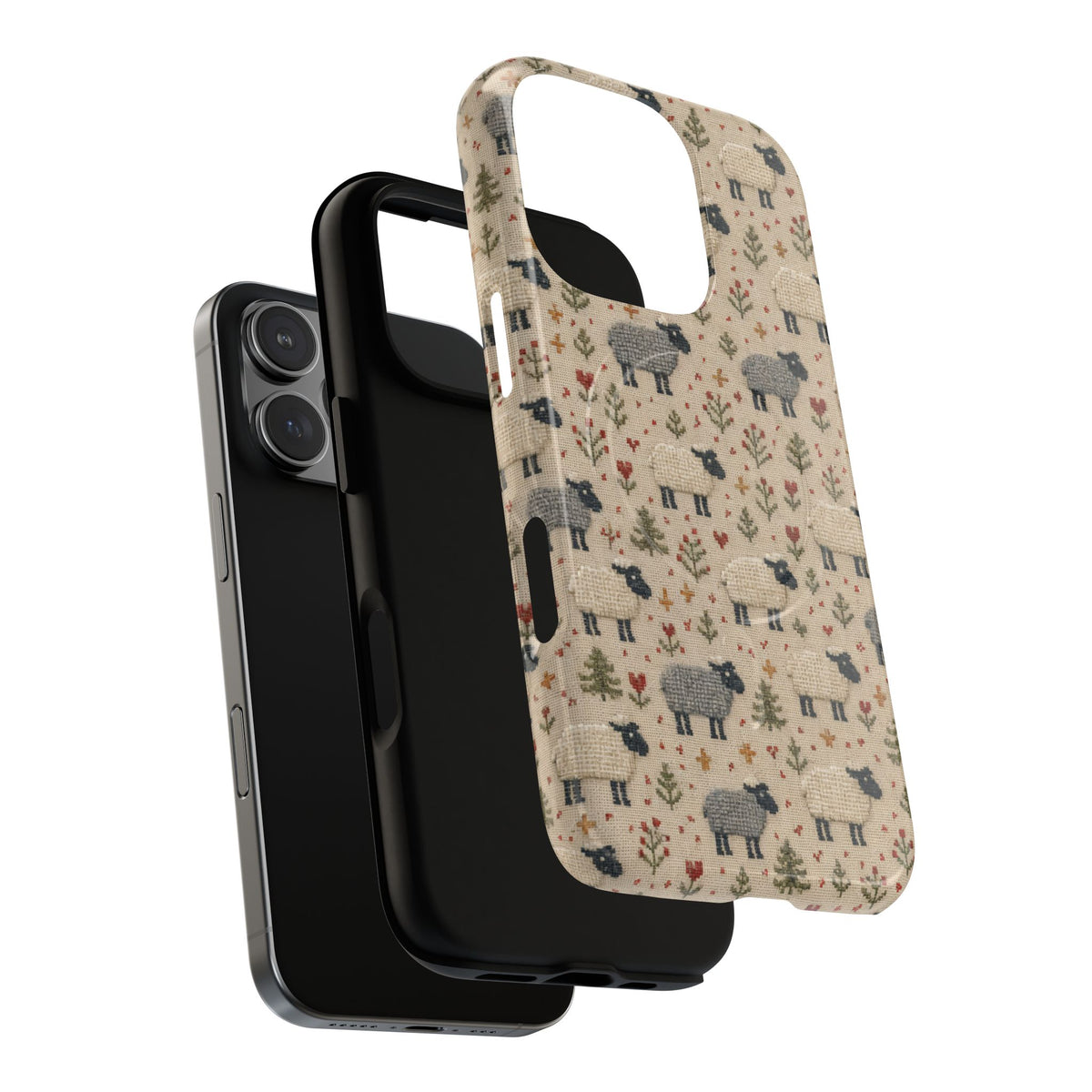Stitched Sheep Magnetic Case