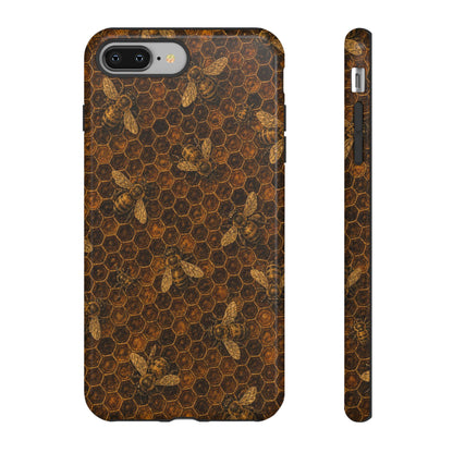 Golden Honeycomb Tough Case