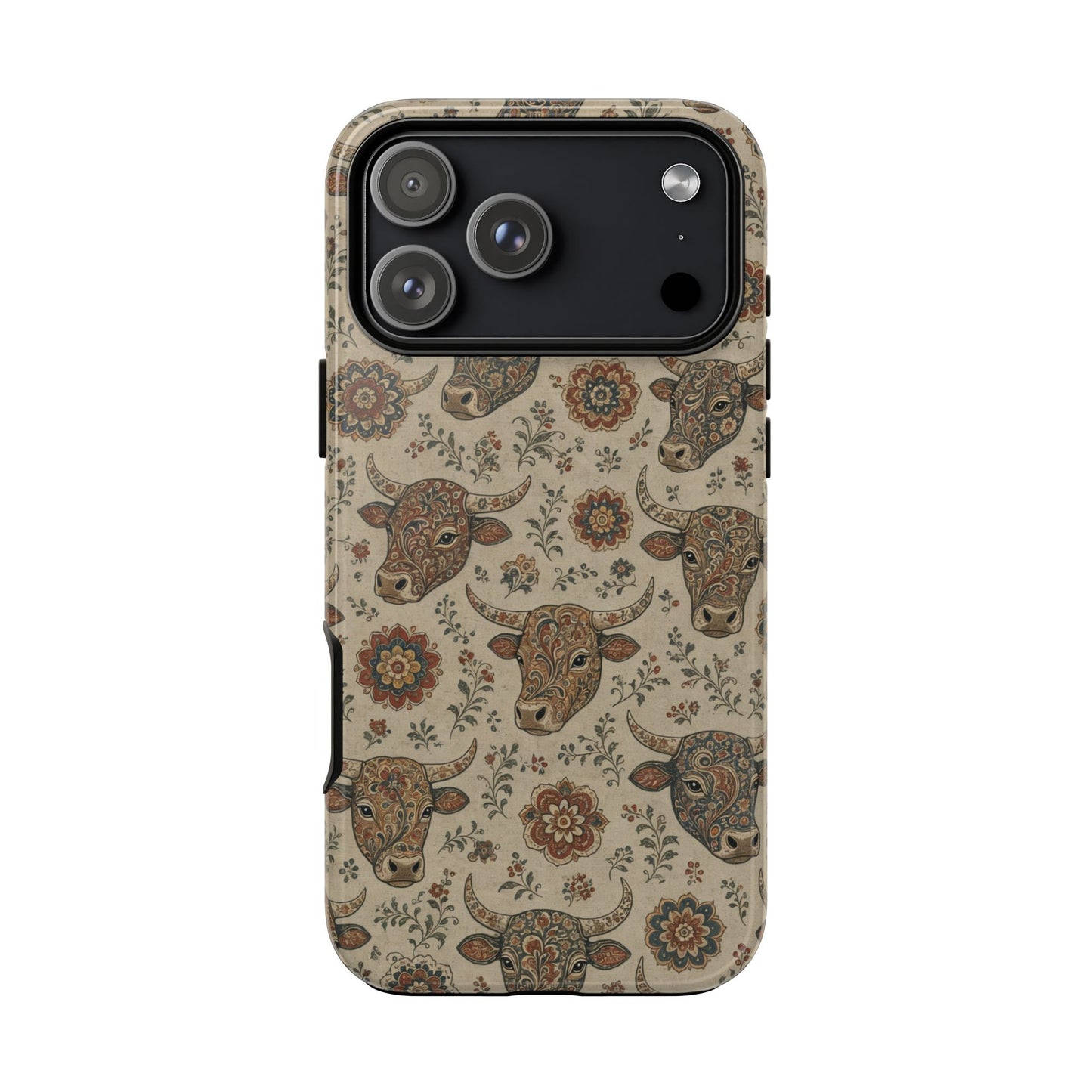 Folk Longhorn Tough Case
