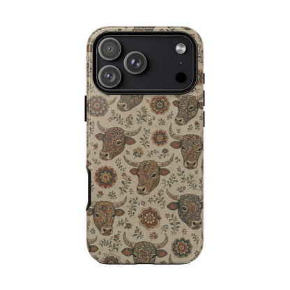 Folk Longhorn Tough Case