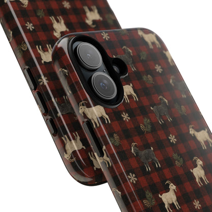 Buffalo Check Goats Tough Case