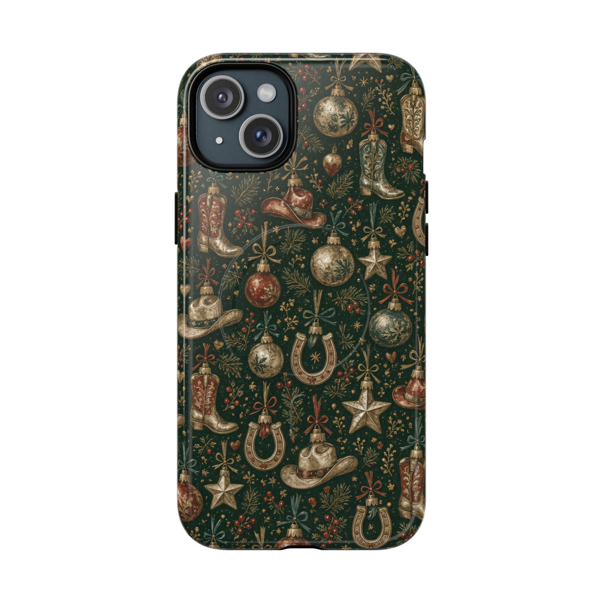 Cowboy Ornaments Magnetic Case