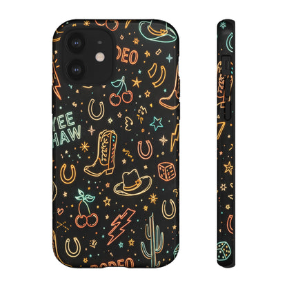 Retro Neon Rodeo Tough Case