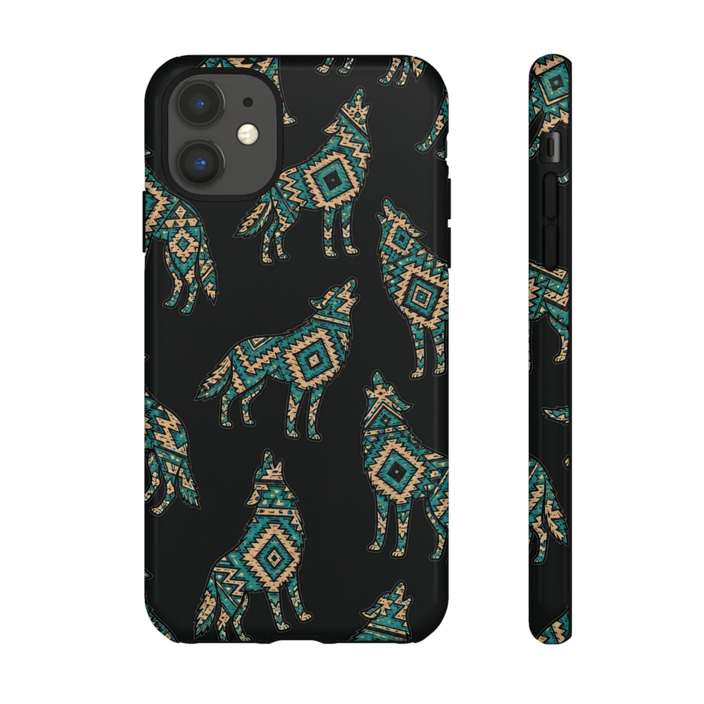 Turquoise Wolf Tough Case