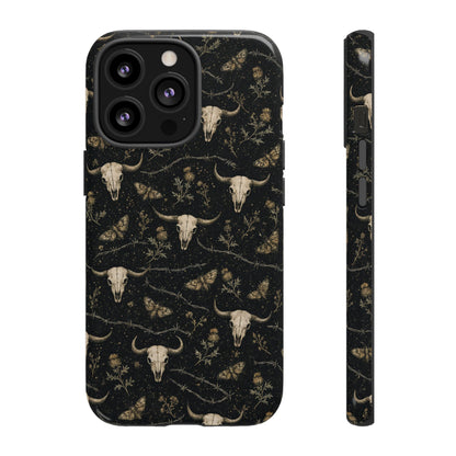 Bull Skull Barbwire Tough Case