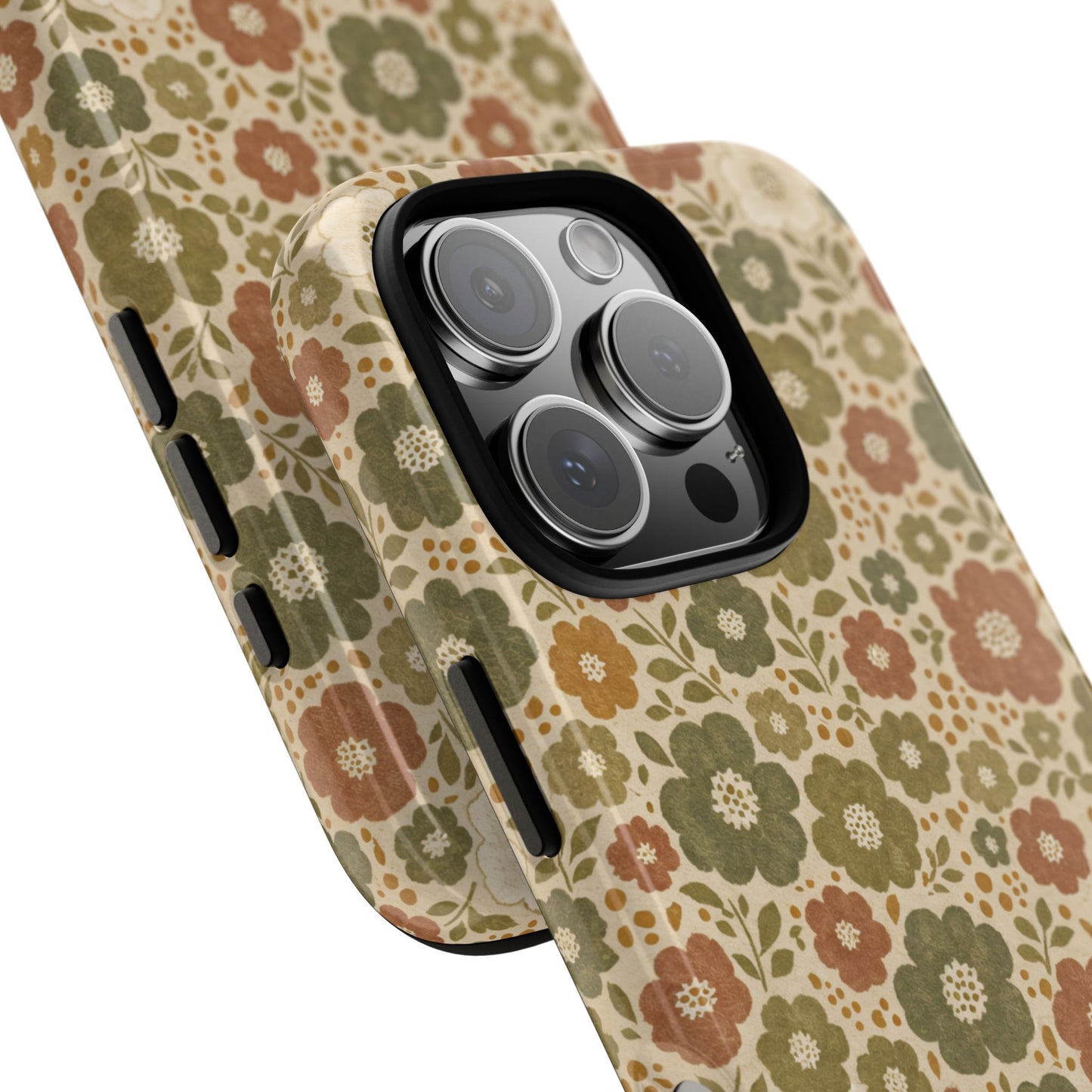Retro Poppy Field Tough Case