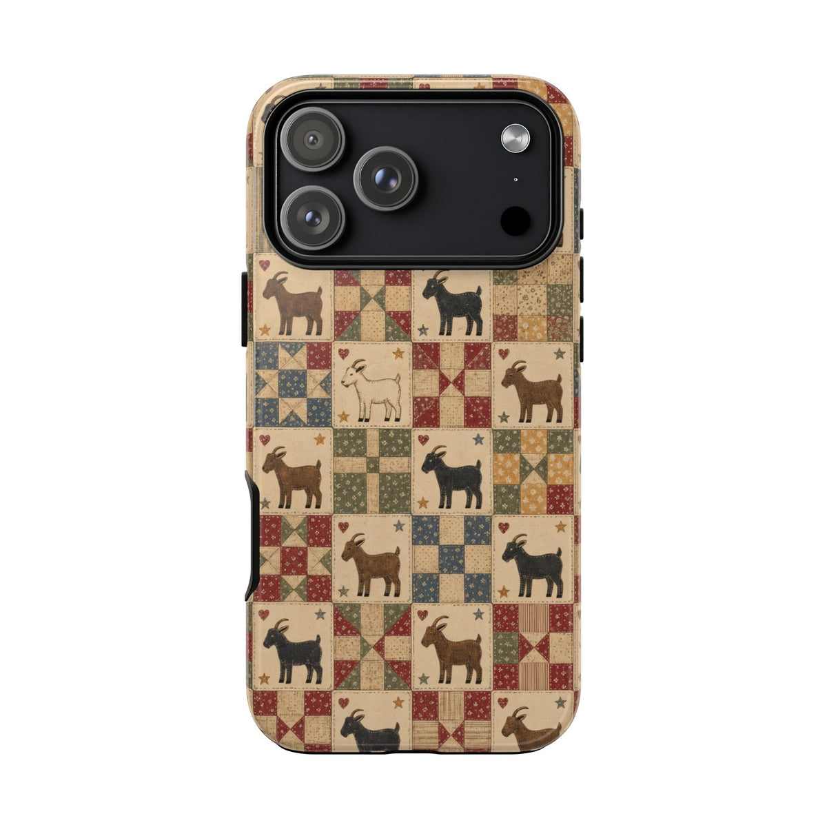 Goat Quilt Tough Case
