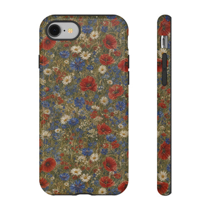 Patriotic Wildflowers Tough Case