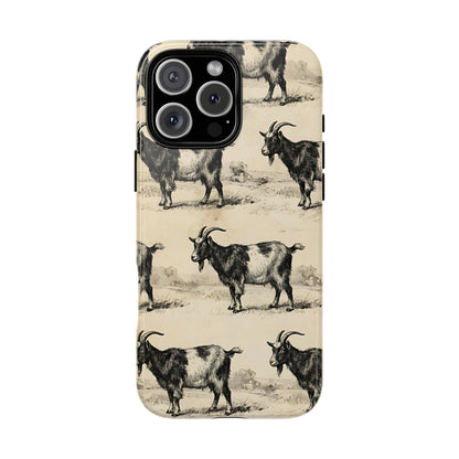 Vintage Goats Tough Case