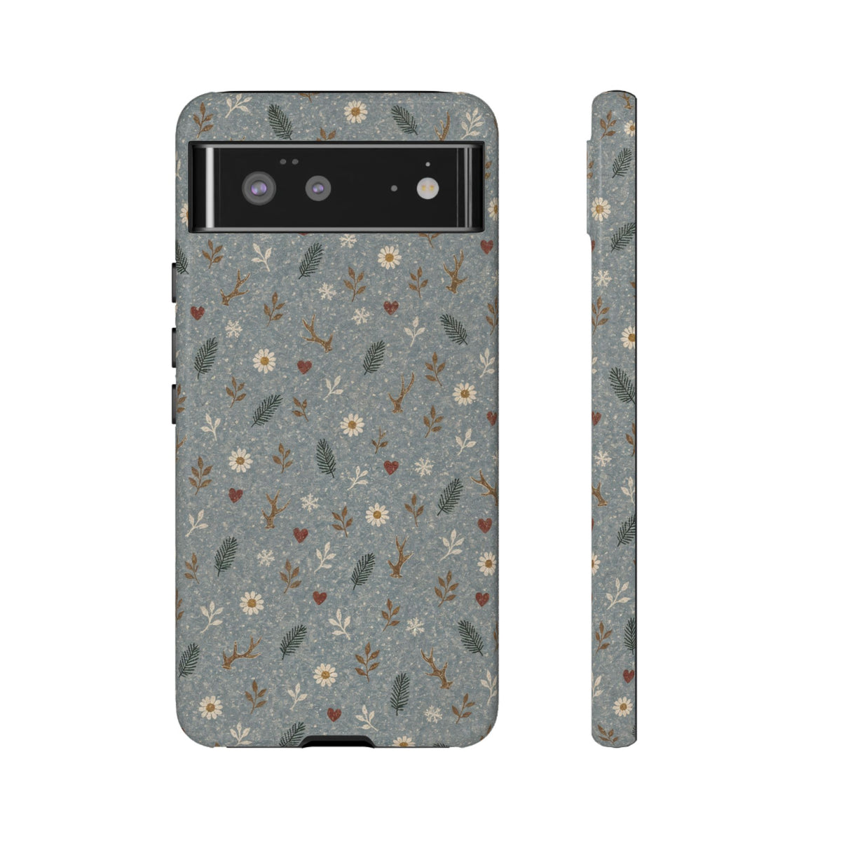 Antler Daisies Snow Tough Case