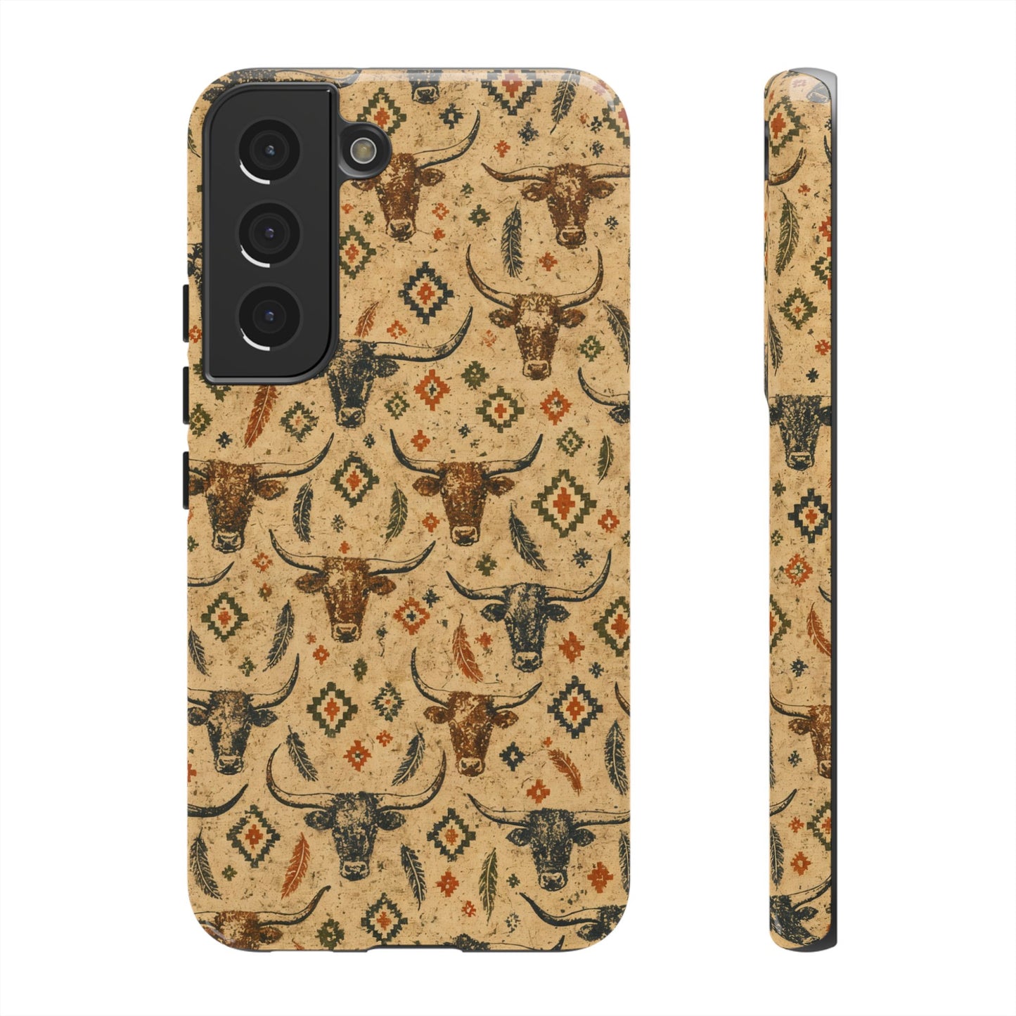 Longhorn Aztec Tough Case