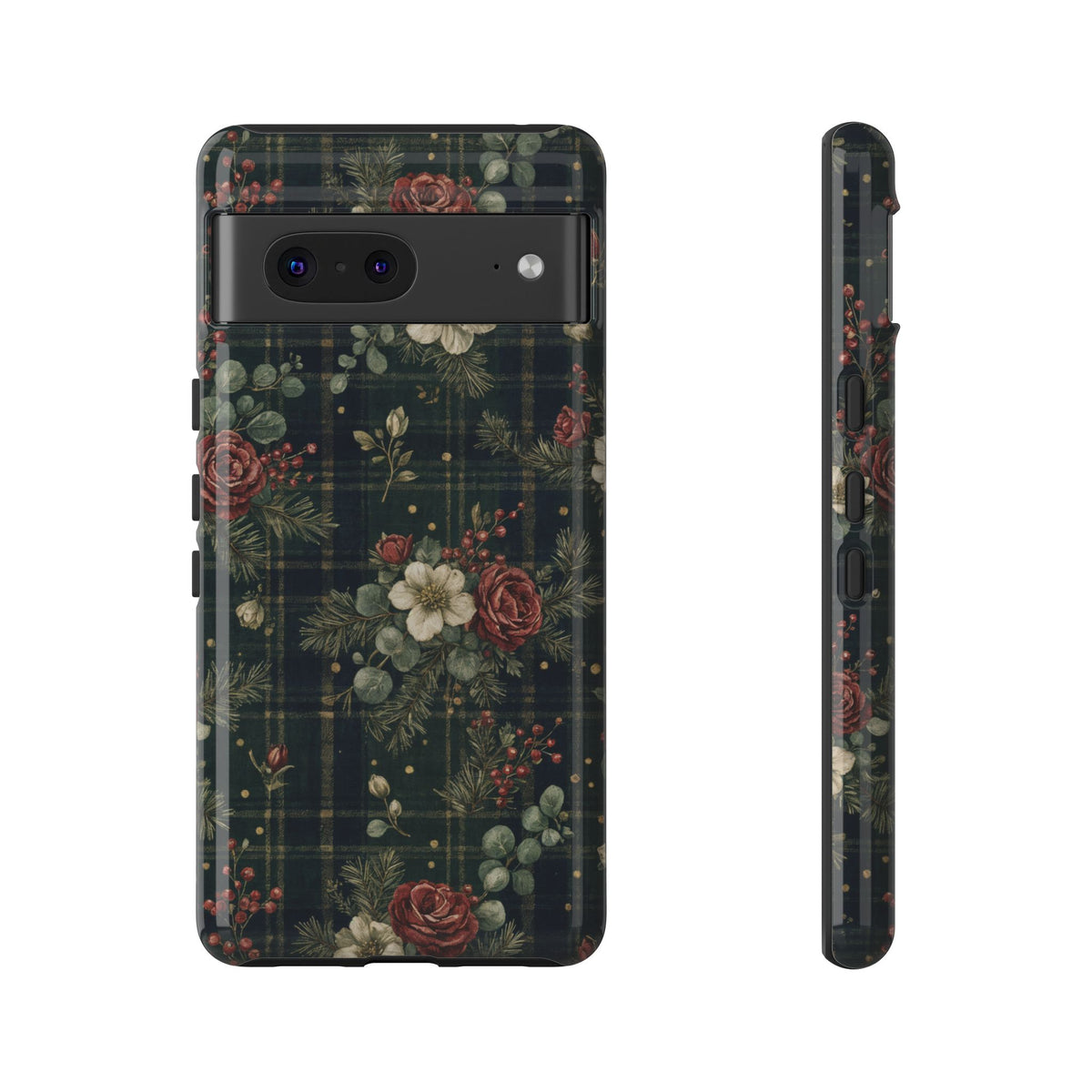 Tartan Roses Tough Case