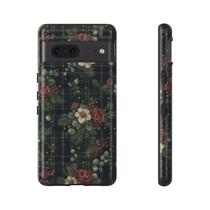 Tartan Roses Tough Case