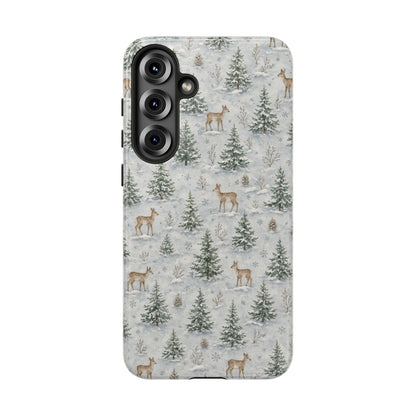 Winter Woodland Deer Tough Case