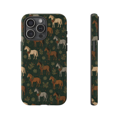 Wreath Horses Tough Case
