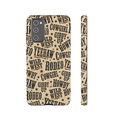 Cowgirl Slang Tough Case