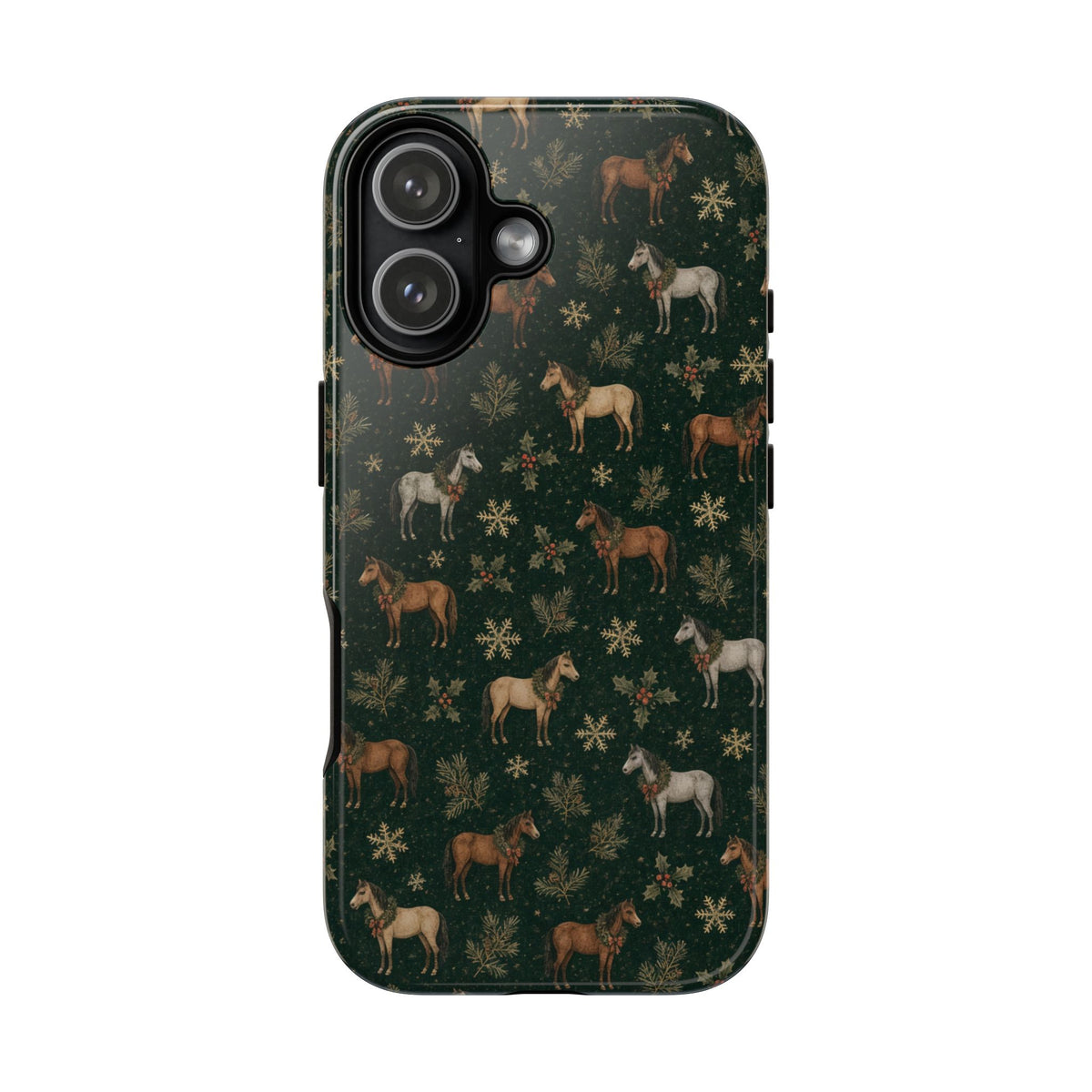 Evergreen Horses Tough Case