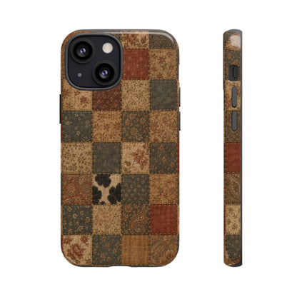 Rustic Patchwork Tough Case