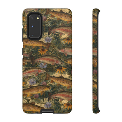Floral Trout Tough Case