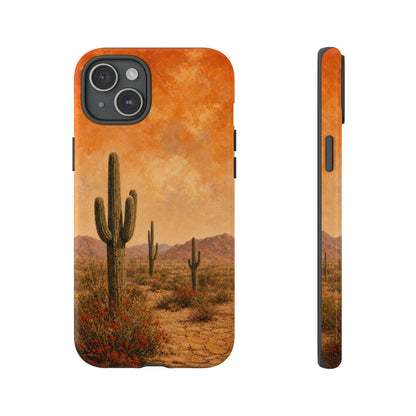 Sunset Cacti Tough Case