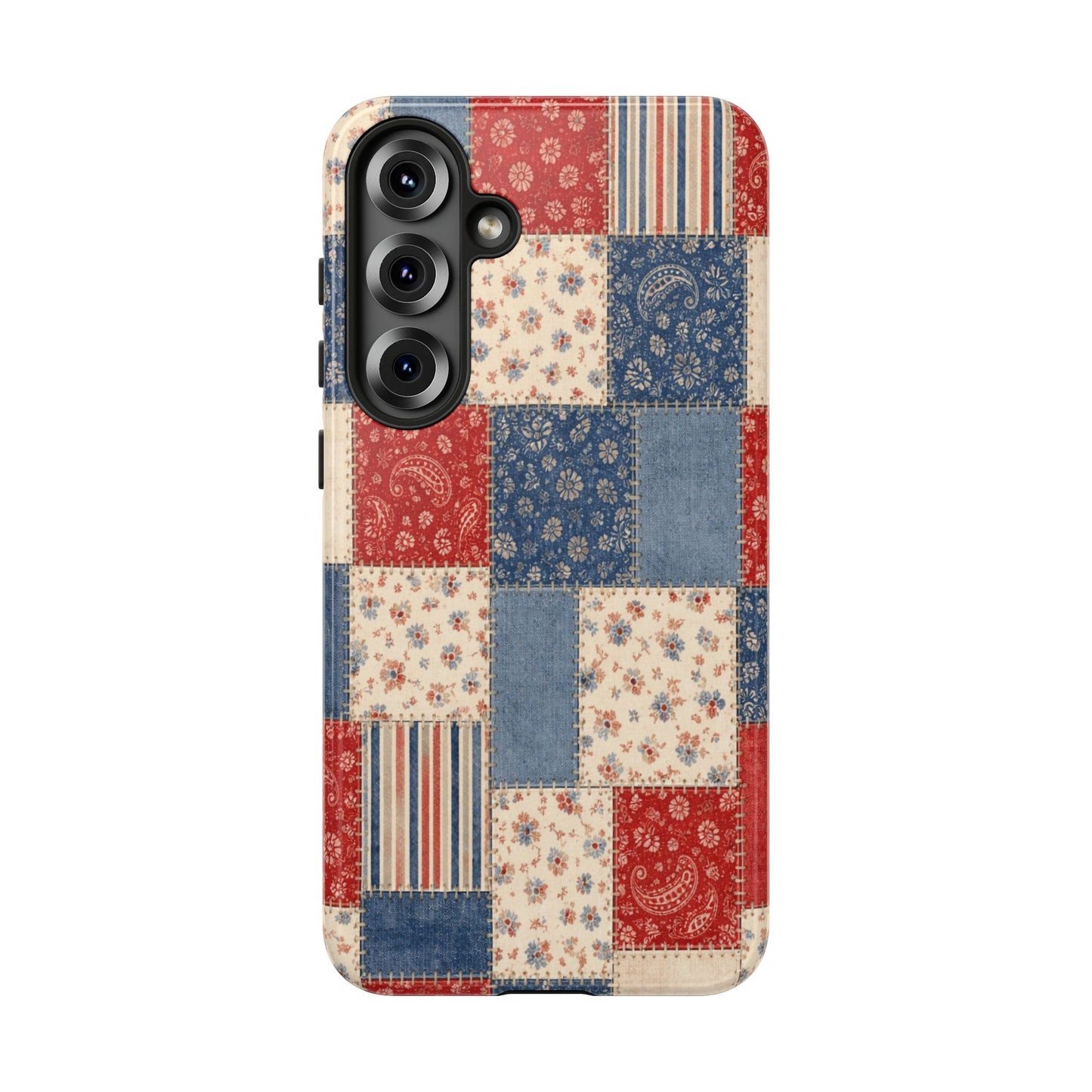 Patriotic Patchwork Tough Case