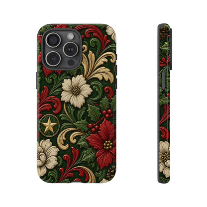 Tooled Christmas Stars Tough Case