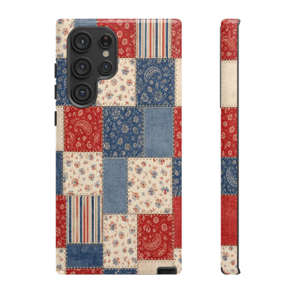 Patriotic Patchwork Tough Case