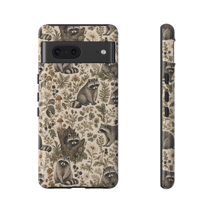 Cottage Core Raccoon Tough Case
