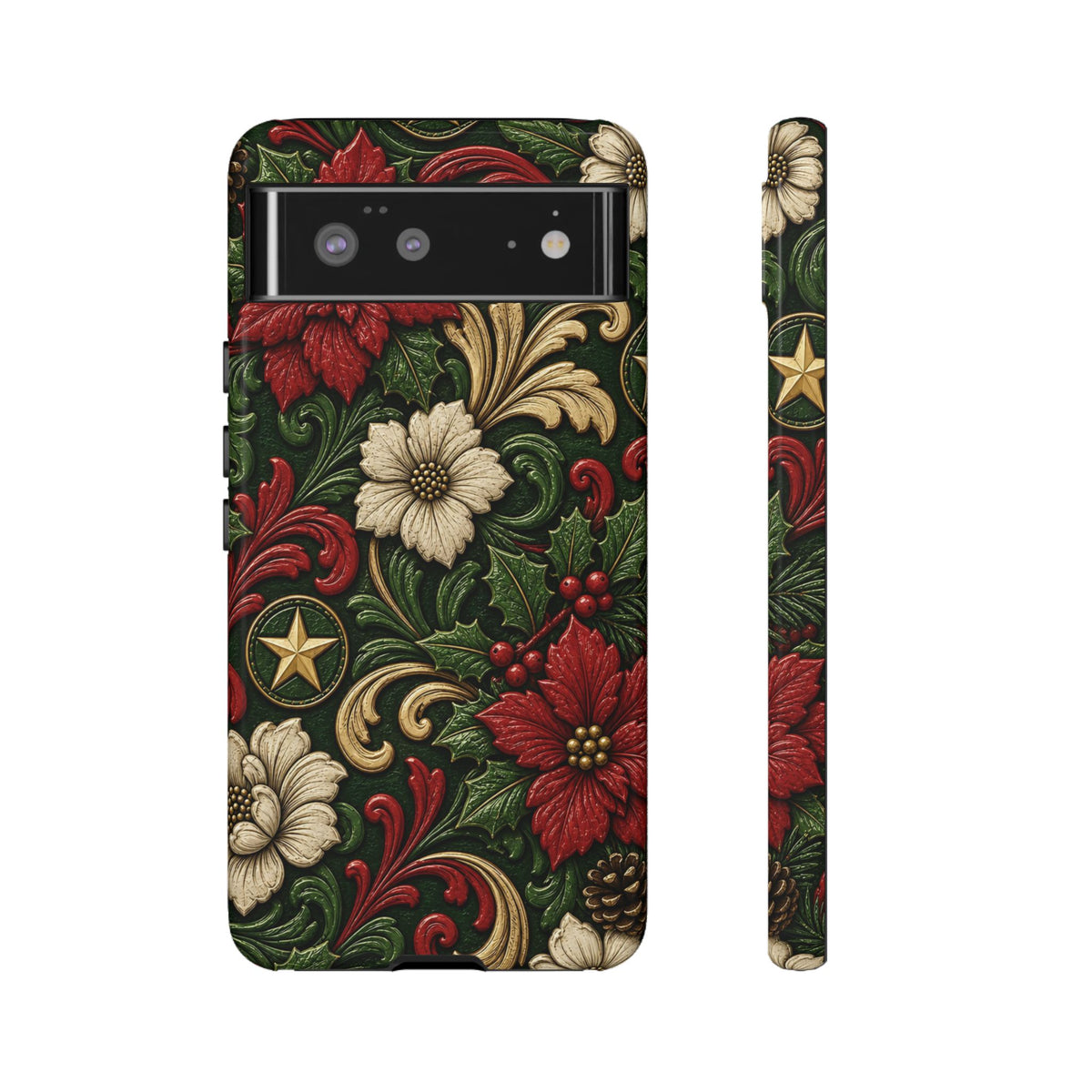 Tooled Christmas Stars Tough Case