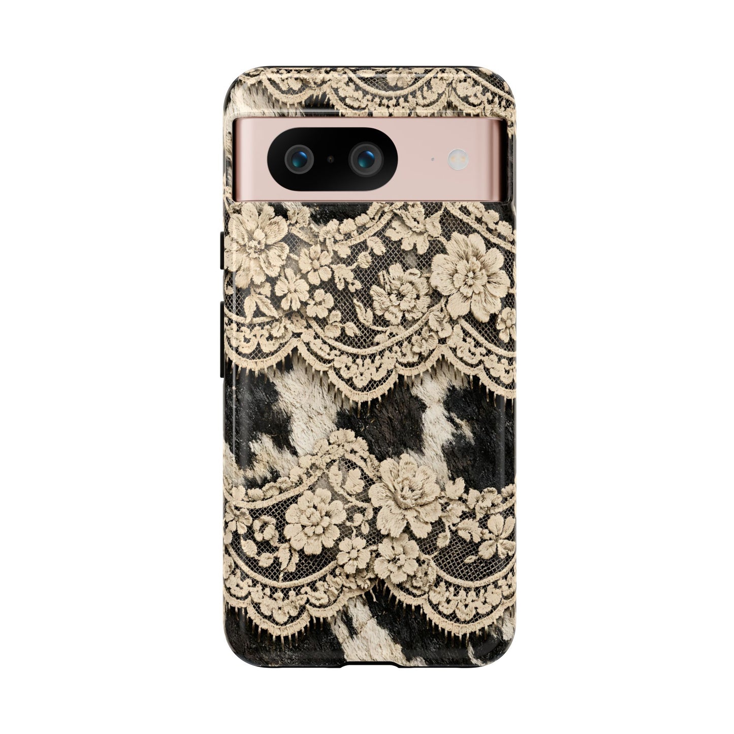 Cowhide Lace Tough Case
